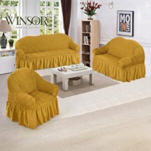 Forro Sofa 3-2-1 Winsor Mostaza