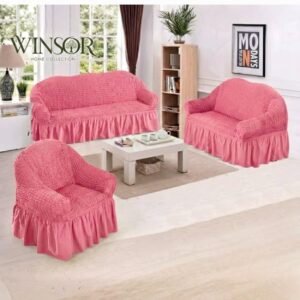 Forro Sofa 3-2-1 Winsor Rosa