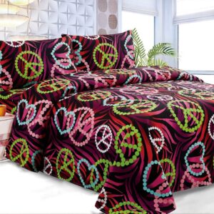 Sabanas Naranja Matrimonial